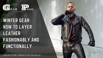 Winter Gear: How to Layer Leather Fashionably and Functionally