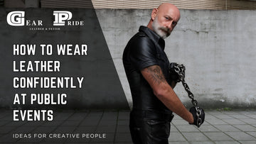 How to Wear Leather Confidently at Public Events