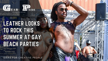 Leather Looks to Rock This Summer at Gay Beach Parties