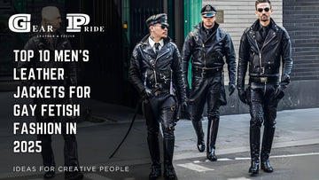 Top 10 Men’s Leather Jackets for Gay Fetish Fashion in 2025