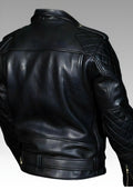 Biker's Leather Jacket Police/Cop Style for sale