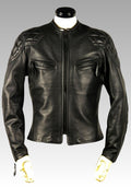 Classic Leather Motorcycle Biker Jacket for sale