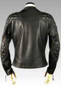 Classic Leather Motorcycle Biker Jacket for sale