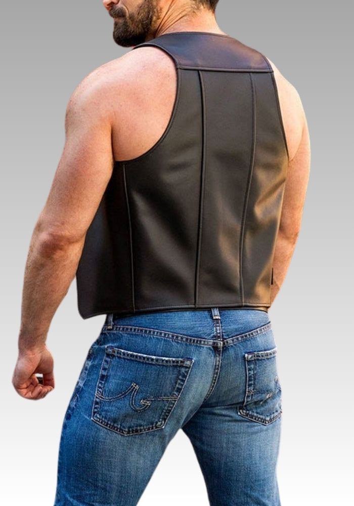 Dark Room Berlin Bar Leather Vest for sale