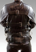 Essential Cowhide Leather Bondage Straitjacket for sale