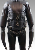Essential Cowhide Leather Bondage Straitjacket for sale