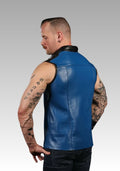 Lambskin Sleeveless Leather Shirt for sale