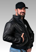 Men's Leather Sport Jacket for sale
