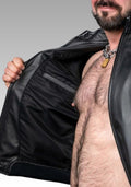 Men's Leather Sport Jacket for sale
