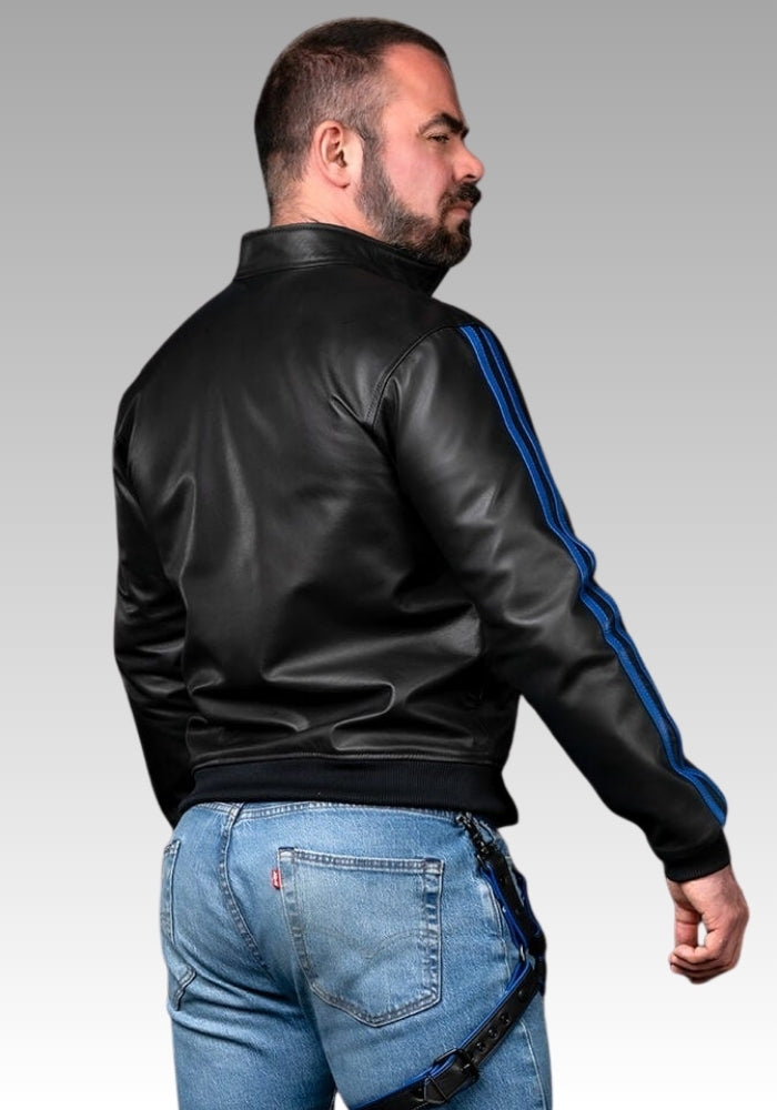Men's Leather Sport Jacket for sale