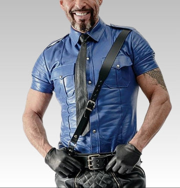 Sheep Leather Uniform Shirt for sale