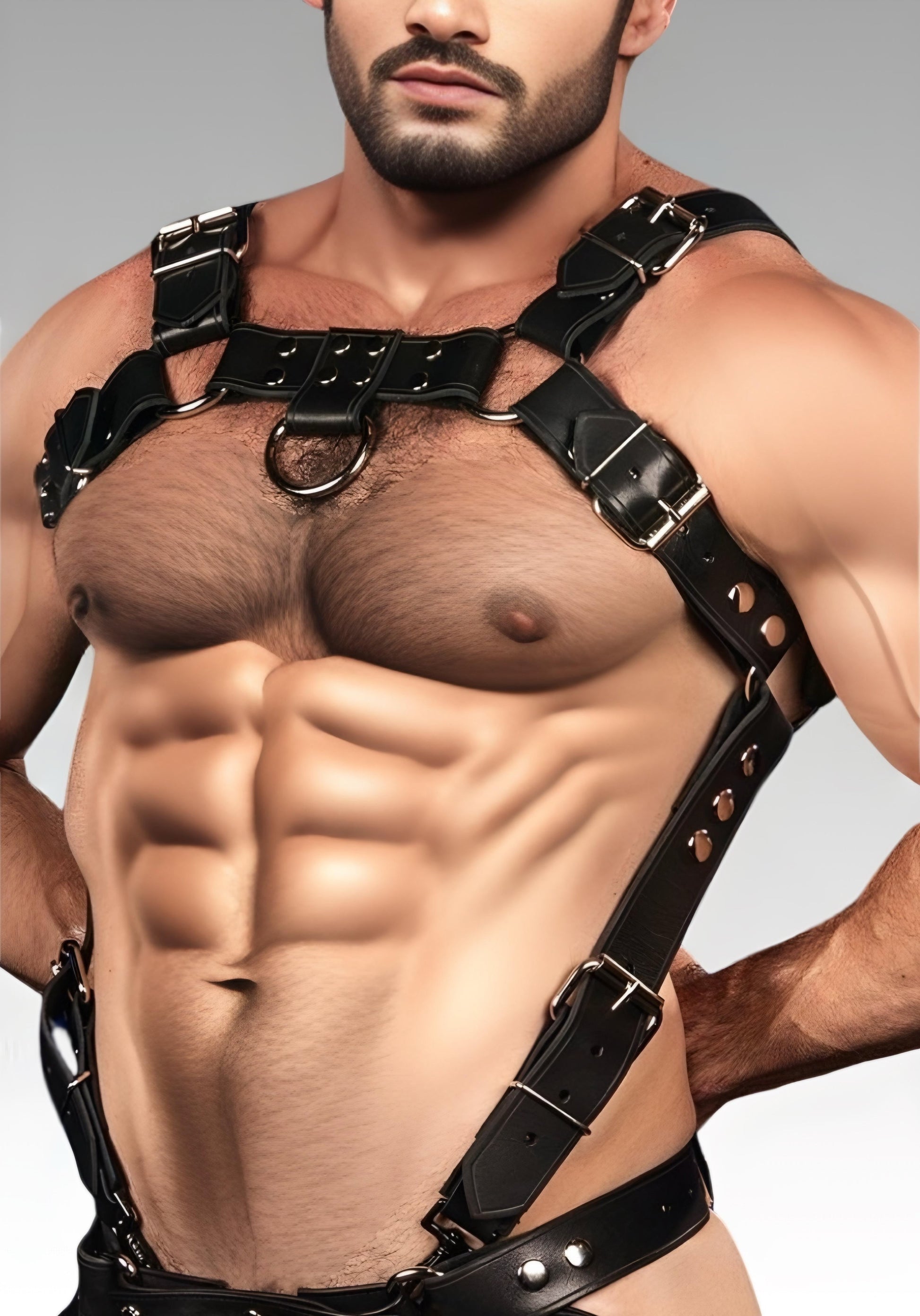Trojan Body Harness Silver for sale