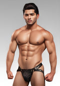 Trojan Leather Jockstrap black for sale