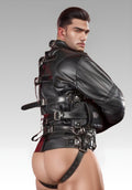Ultra-Padded Leather BDSM Straitjacket for sale