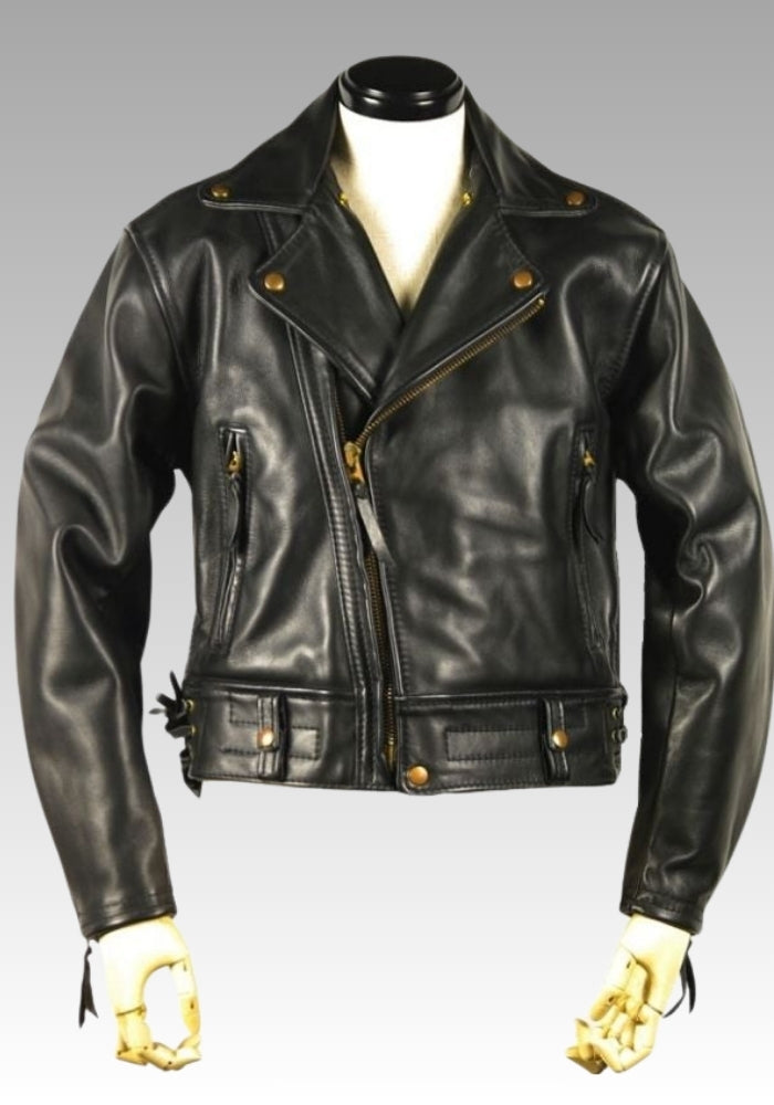 Uniform Biker's Black Leather Jacket for sale