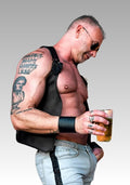 Buckle Berlin Bar Leather Vest for sale