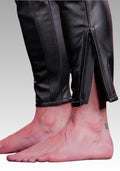 Mens Leather Piped Uniform Pants - 3 Colors for sale