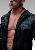 Leather Trucker Jacket for sale